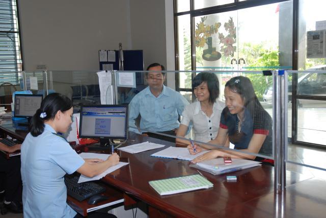 Hoạt động nghiệp vụ tại Chi cục Hải quan KCN Điện Nam- Điện Ngọc (Quảng Nam). Nguồn: PV.