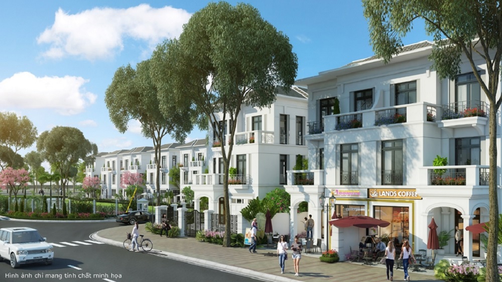 Biệt thự nhà phố được quy hoạch tại vị trí vàng của tiểu khu Tulip, tâm điểm của dự án Vinhomes Riverside – The Harmony