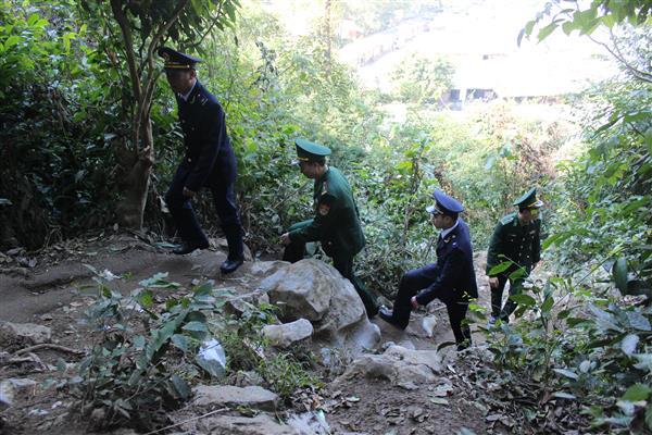 Các lực lượng trên địa bàn Lạng Sơn thường xuyên phối hợp tuần tra biên giới. Nguồn:PV.