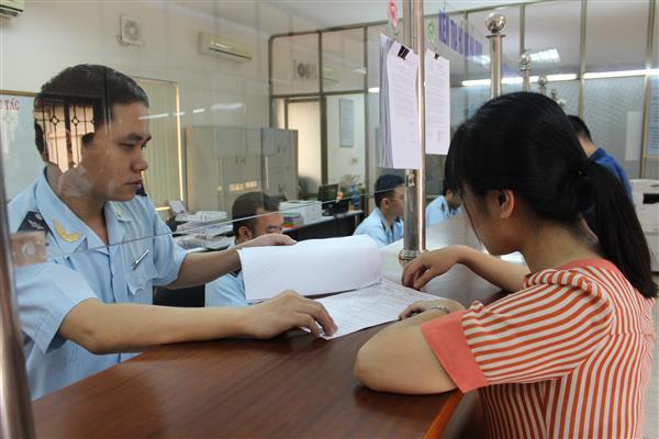 Hoạt động nghiệp vụ tại Chi cục Hải quan cảng Cái Lân, Cục Hải quan Quảng Ninh. Nguồn: PV.