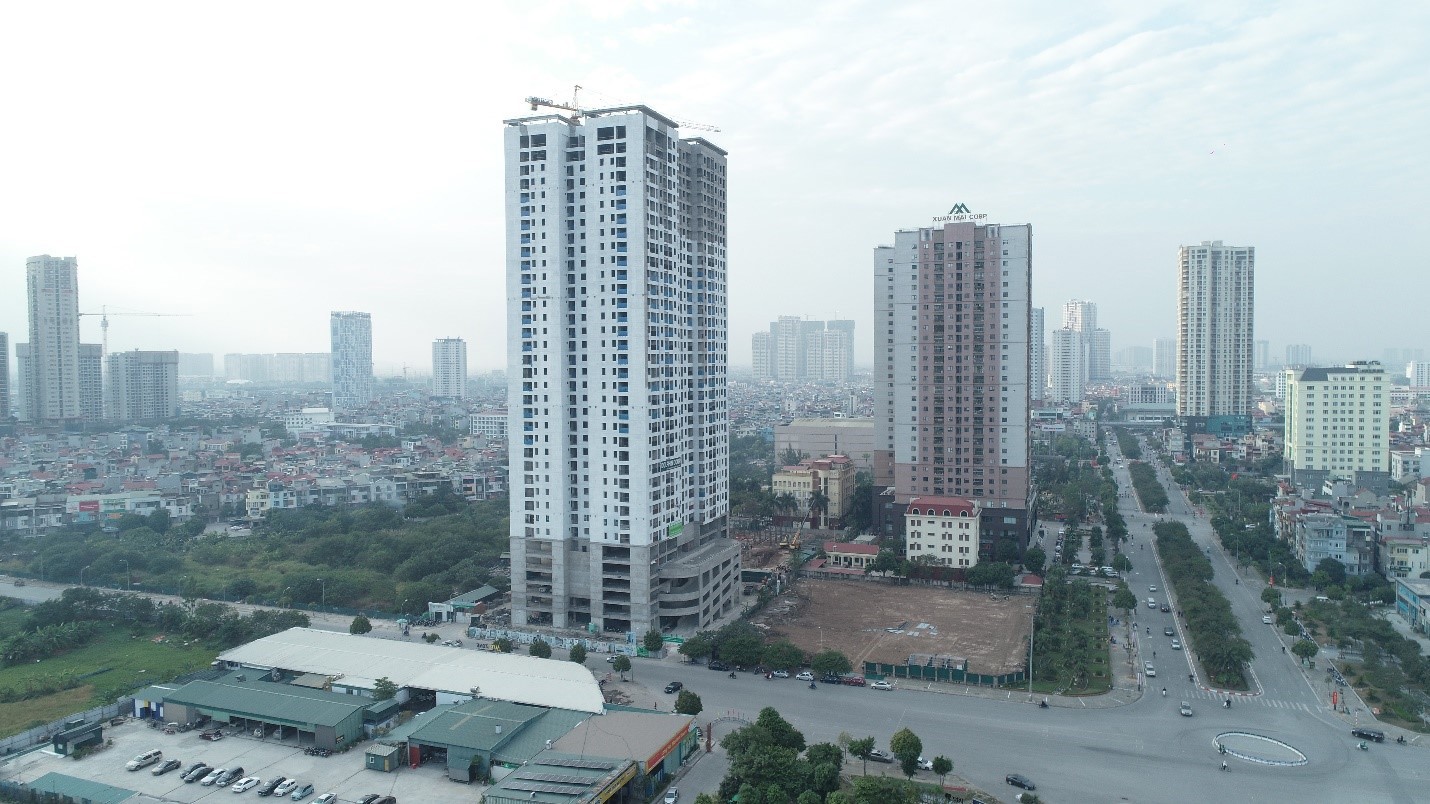 Phú Thịnh Green Park nằm trong khu trung tâm phát triển năng động quận Hà Đông.