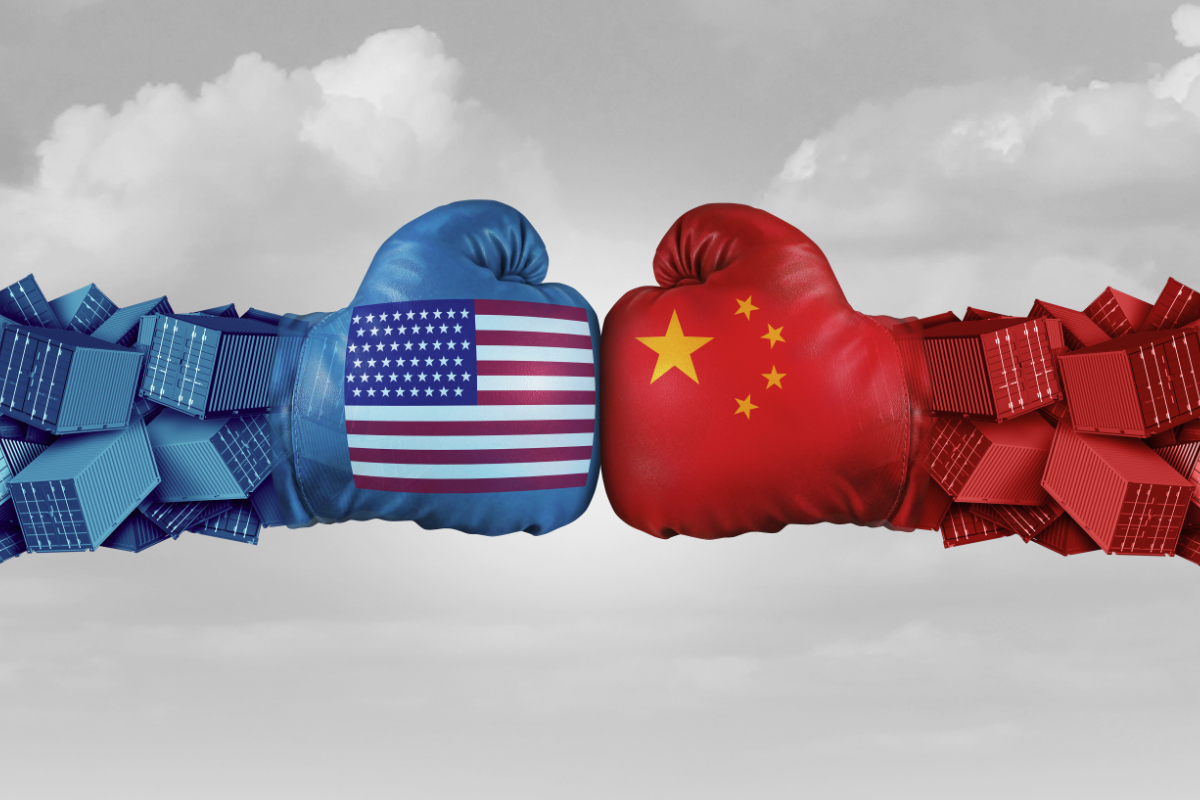 Sự leo thang hơn nữa của cuộc chiến thương mại Mỹ - Trung có thể khiến kinh tế toàn cầu giảm tốc. Nguồn: internet