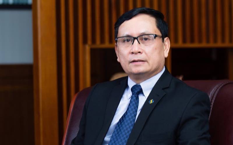 TS. Nguyễn Sơn - Chủ tịch Hội đồng quản trị VSD. (Ảnh: VSD)