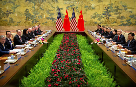 Trong các cuộc họp giữa giới chức Mỹ và Trung Quốc tuần trước tại Bắc Kinh, hai bên đã trao đổi các văn bản và bàn bạc về các phác thảo nghĩa vụ. Nguồn: internet