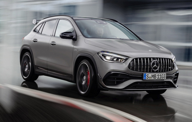 Mercedes đã công bố sớm chi tiết dòng SUV hiệu suất cao GLA 45 thế hệ mới. Nguồn: internet