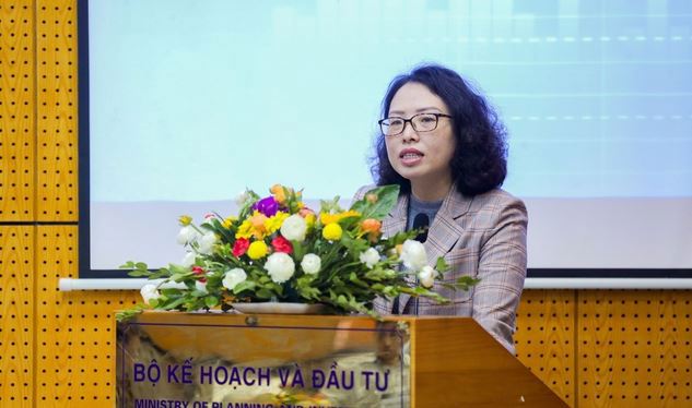 Bà Tạ Thanh Bình - Vụ trưởng Vụ Phát triển thị trường, Ủy ban Chứng khoán Nhà nước.