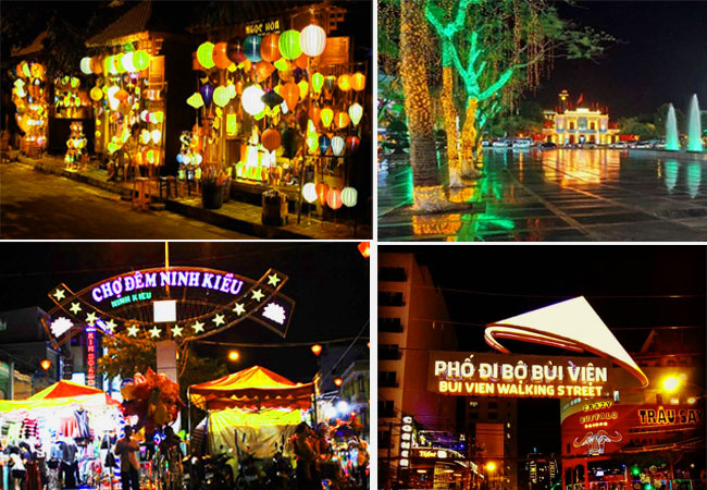 Hoạt động kinh tế ban đêm của Việt Nam đã thành một nét văn hoá đặc trưng của đất nước. Bạn có muốn khám phá những hoạt động này? Để thể hiện sự cởi mở, đầy tinh thần khám phá của bạn? Hãy bắt đầu hành trình đến với dãy phố đèn đỏ đầy màu sắc ở Sài Gòn, hãy cảm nhận sự sống động và năng động của đêm Sài Gòn.