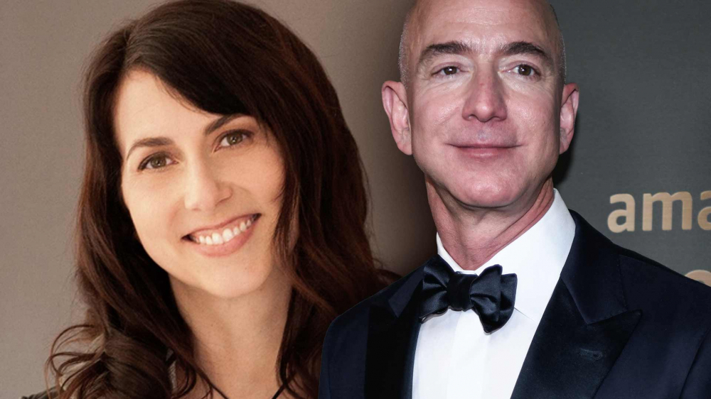  Tỷ phú Jeff Bezos, và vợ cũ MacKenzie Bezos là những người kiếm đậm nhất trong tuần qua.  Ảnh: CNN 