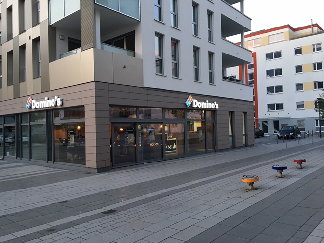 Cửa hàng bánh pizza Domino's ở Đức. Nguồn: internet