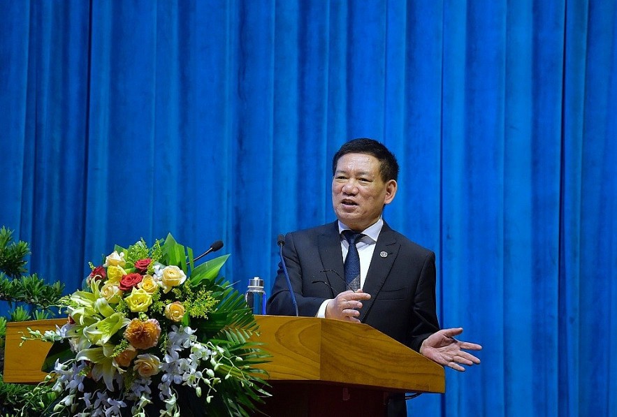 Bộ trưởng Hồ Đức Phớc: Bình Định sẽ trở thành cực tăng trưởng mới của khu vực miền Trung. Ảnh: Minh Tuấn.