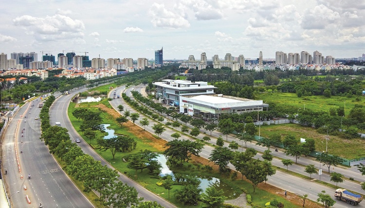 TP. Hồ Chí Minh đang phát triển mạnh khi liên tục thu hút các nhà đầu tư nước ngoài. Nguồn: internet