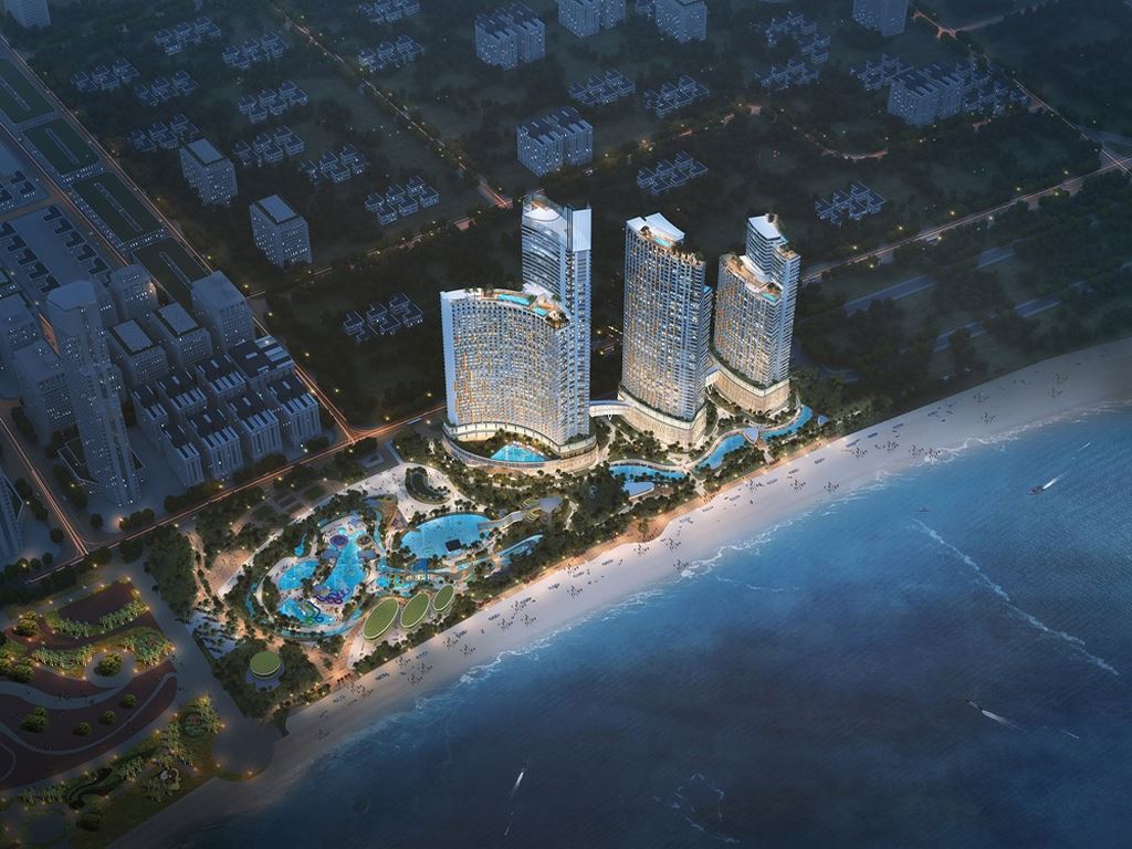 Bất động sản nghỉ dưỡng vẫn là kênh đầu tư giàu tiềm năng. Ảnh dự án SunBay Park Hotel & Resort Phan Rang.