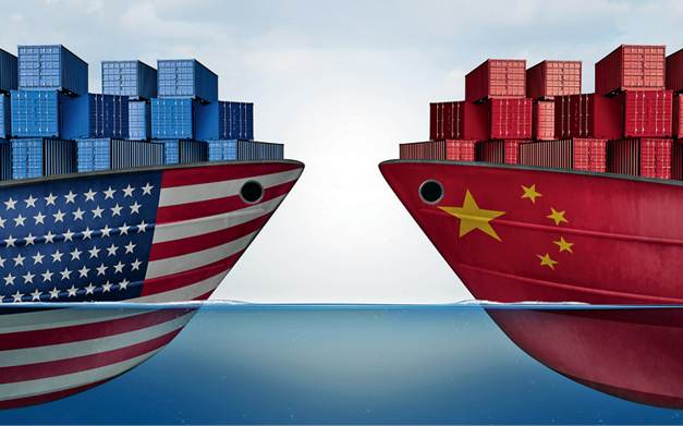 Chiến tranh thương mại Mỹ -Trung leo thang. Nguồn: internet