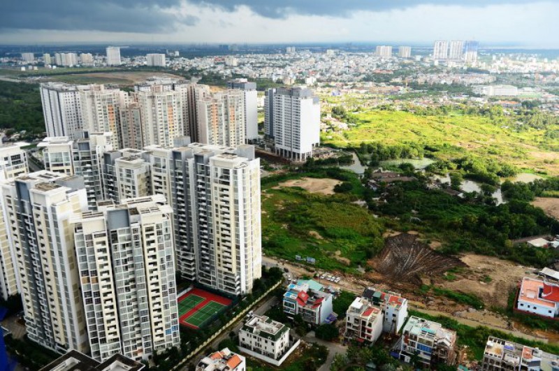 Thị trường bất động sản TP. Hồ Chí Minh có sự sụt giảm nguồn cung dự án và nguồn cung sản phẩm nhà ở. Nguồn: internet