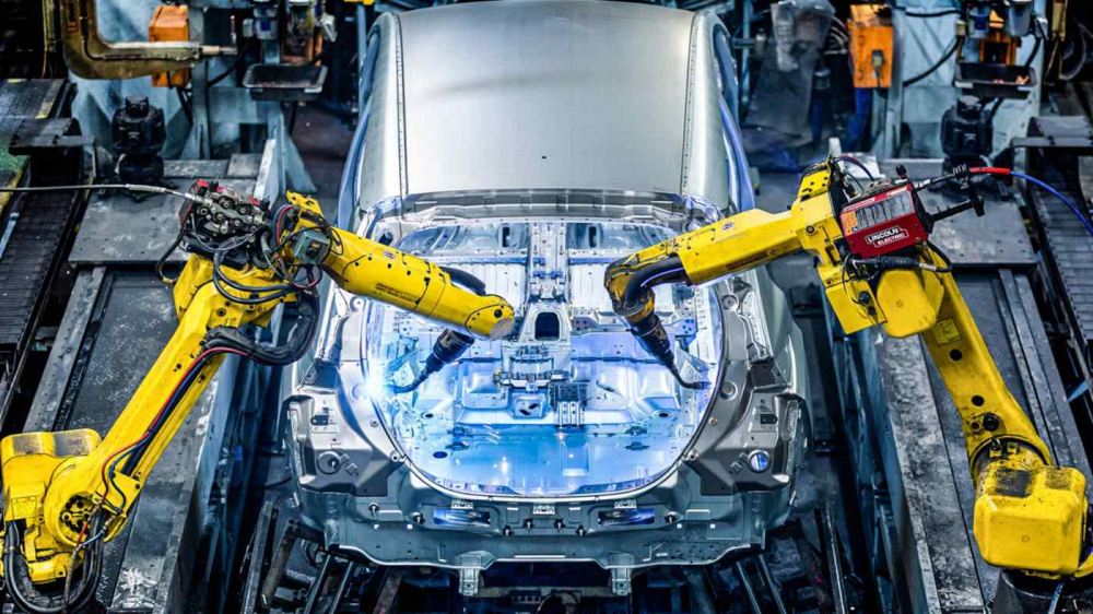 Nhà máy sản xuất ô tô điện Leaf của Nissan ở Sunderland, Anh. Ảnh: Nissan