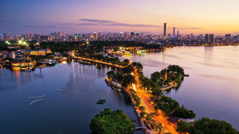  Triển vọng về thị trường bất động sản tại Hà Nội đang vô cùng lạc quan sau dịch COVID-19.  Ảnh: VietNam Travel 