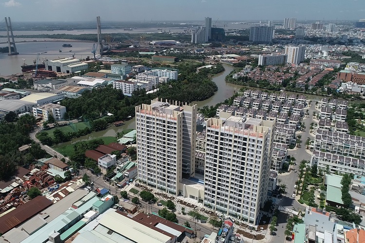 Người mua nhà TP. Hồ Chí Minh có xu hướng tìm về với những dự án bất động sản ven sông, rạch. Nguồn: internet