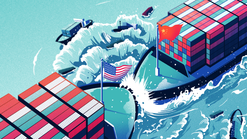 Chiến tranh thương mại Mỹ - Trung Quốc chính thức nổ ra từ ngày 22/3/2018. Nguồn: internet