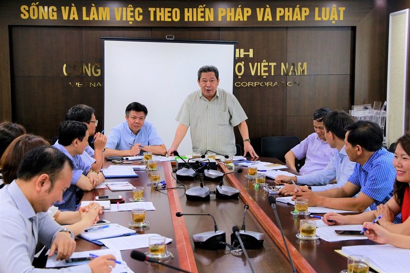 Chủ tịch Hội đồng thành viên Lê Hoàng Hải phát biểu tại Hội nghị.