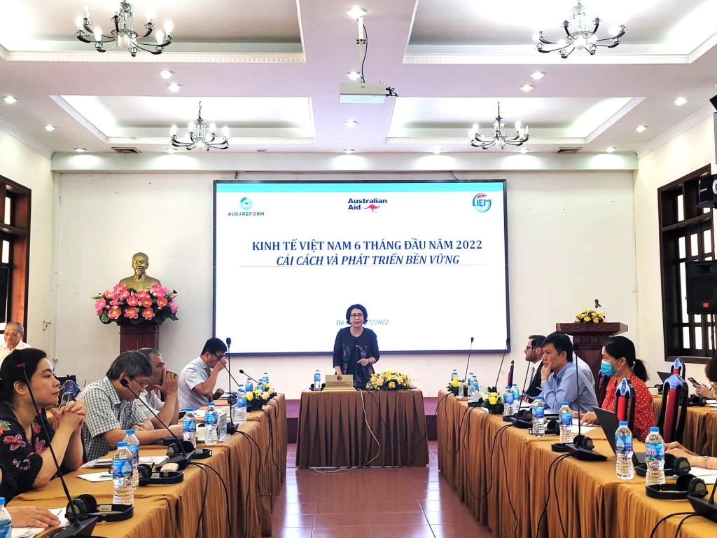 TS. Trần Thị Hồng Minh, Viện trưởng CIEM cho biết, theo Chỉ số phục hồi của Nikkei, Việt Nam đã liên tục cải thiện xếp hạng.