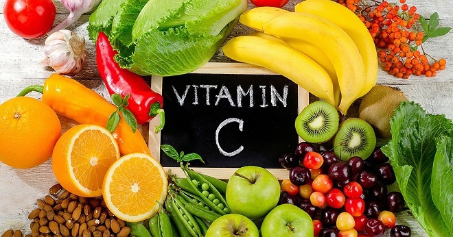 Các thực phẩm giàu vitamin C tốt cho đường ruột. Ảnh: Biorganic.