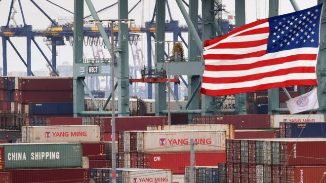 Trung Quốc và Mỹ đã bắt đầu áp dụng thuế quan bổ sung đối với hàng hóa khác của nhau vào ngày 1/9/2019. Nguồn: internet