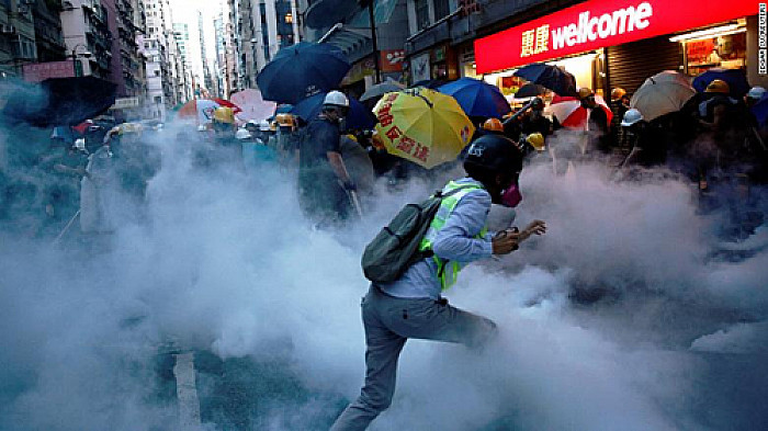 Tính đến giữa tháng 9/2019, làn sóng biểu tình ở Hồng Kông vẫn dâng cao. Nguồn: internet