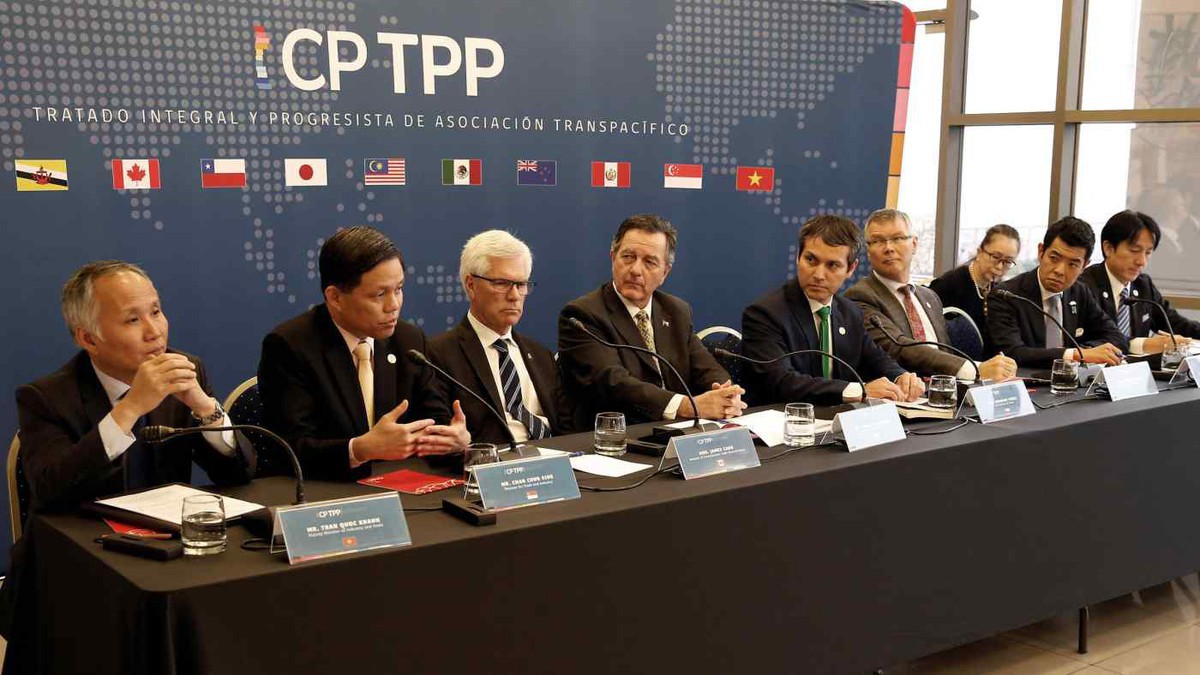 Cuộc họp của CPTPP tại Chile năm 2019 - Ảnh: Reuters
