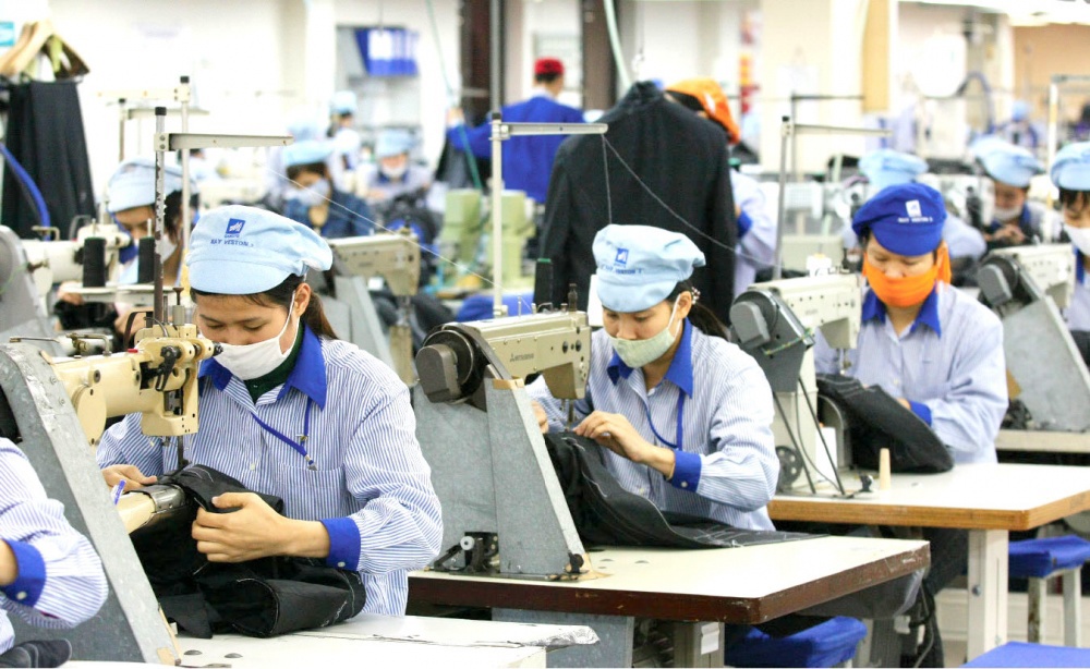 Theo số liệu của Hiệp hội Dệt may Việt Nam, tính đến năm 2018, cả nước có khoảng 6.000 DN dệt may. Nguồn: internet