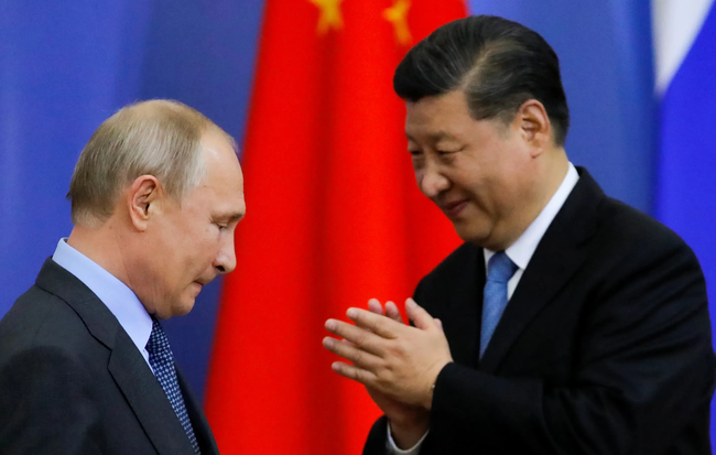 Nga và Trung Quốc dường như đang gia tăng mối quan hệ về kinh tế, chính trị và quân sự. Nguồn: internet
