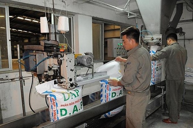 Sản xuất tại doanh nghiệp dự án DAP-1 Hải Phòng thuộc Tập đoàn Hóa chất. Nguồn: internet