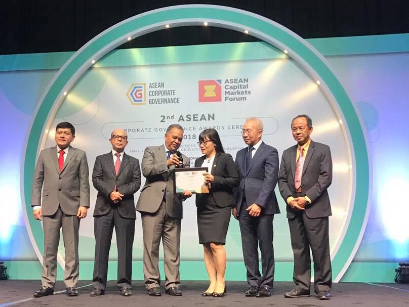 Doanh nghiệp đại diện cho Việt Nam, Bảo Việt được vinh danh tại Lễ trao giải Quản trị Công ty khu vực ASEAN.