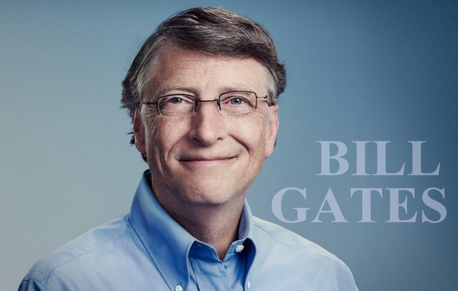 Tỷ phú bỏ học Bill Gates. Nguồn: internet