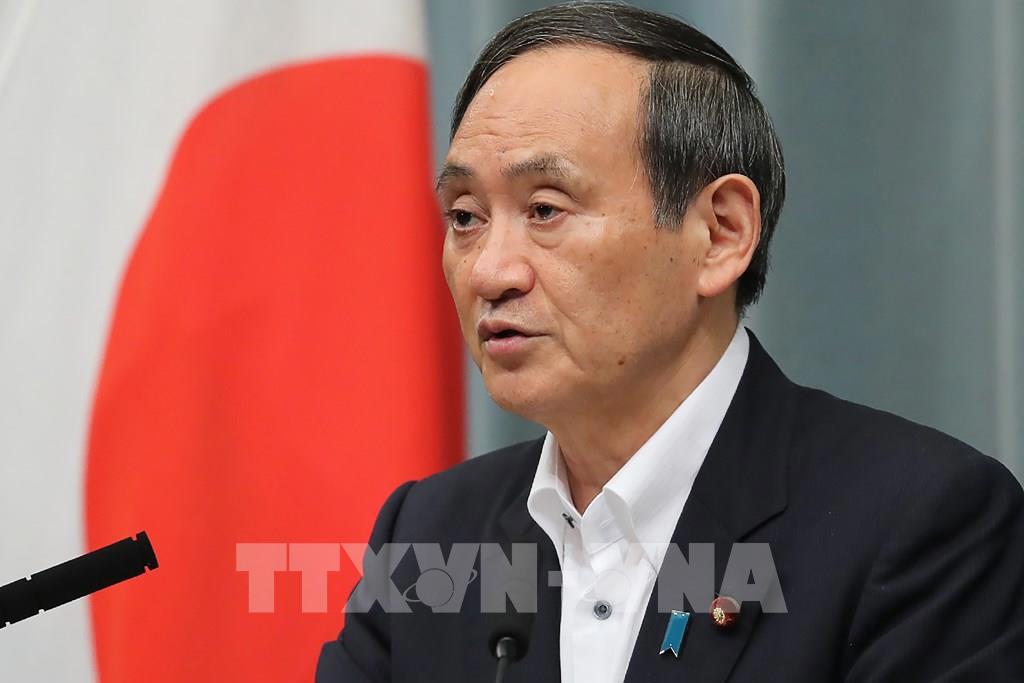 Thủ tướng Nhật Bản Suga Yoshihide. Ảnh: AFP/ TTXVN 
