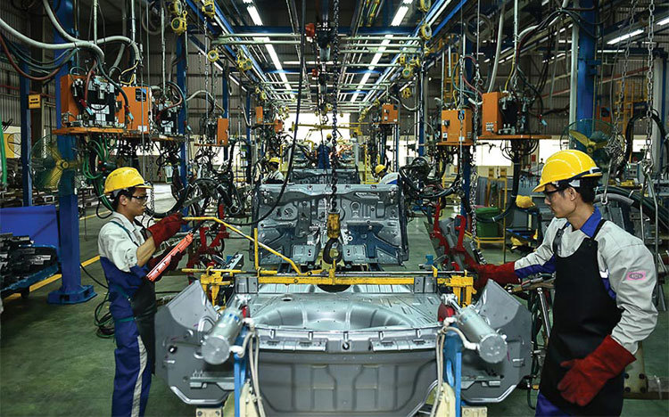 Ngành công nghiệp sản xuất ô tô Việt Nam đang được tiếp sức. Nguồn: internet