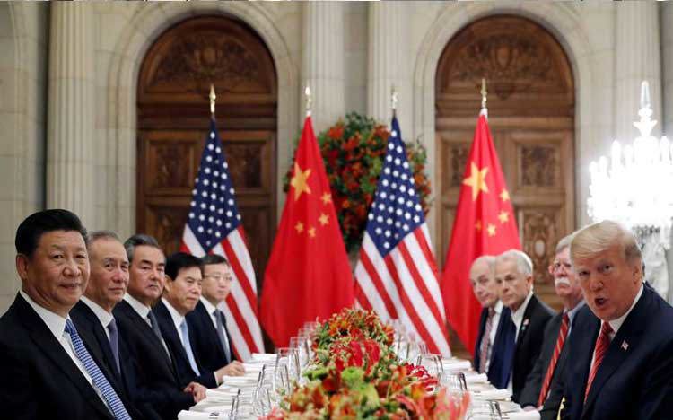 Mỹ và Trung Quốc đang tiến đến những ngày cuối cùng của tháng “đình chiến” đầu tiên. Nguồn: internet