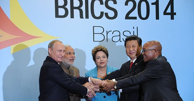 BRICS là nhóm đại diện cho thị trường đang tăng trưởng lớn nhất chiếm 44% dân số thế giới. Nguồn: internet