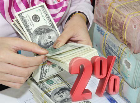 NHNN điều chỉnh tăng tỷ giá 1% ngay đầu năm. Nguồn: internet