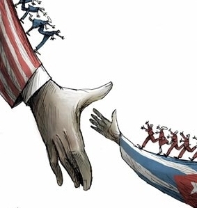 Tổng thống Mỹ Obama đang chuẩn bị đề nghị Quốc hội dỡ bỏ lệnh cấm vận kéo dài hơn 50 năm qua đối với Cuba. Nguồn: internet