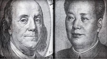 Benjamin Franklin hay Mao Trạch Đông? Nguồn: internet