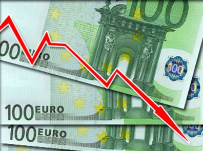  Giá trị đồng Euro tiếp tục giảm trong tháng 2 vừa qua. Nguồn: internet