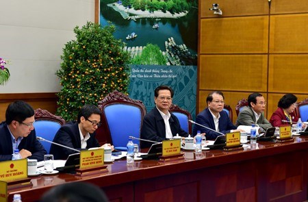  Thủ tướng Nguyễn Tấn Dũng chủ trì phiên họp. Nguồn: internet