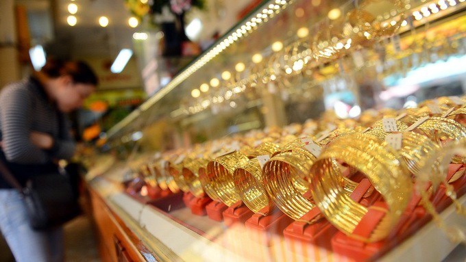  Giá vàng “nội” vẫn đang cao hơn vàng “ngoại” tới 4,14 triệu đồng/lượng. Nguồn: internet