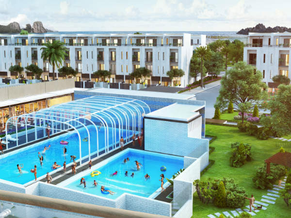 Lotus Residences – Nhà liền kề nghỉ dưỡng Vạn Liên là dự án trọng điểm của BIM Group – Syrena Việt Namtrong năm nay. Nguồn: internet
