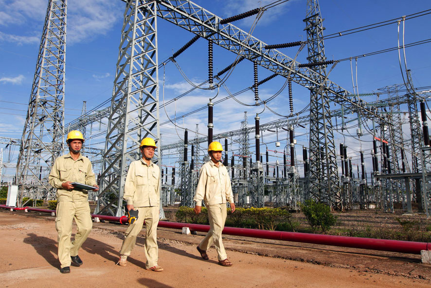 Nguồn điện quốc gia ngày càng dồi dào khi nhiều dự án liên tục được đưa vào sử dụng. Nguồn: internet