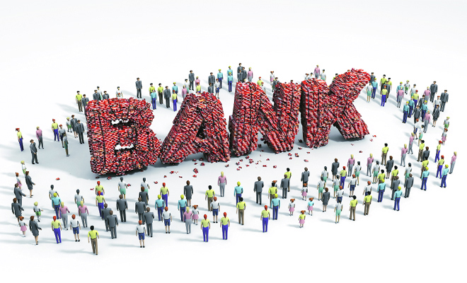 Hệ thống ngân hàng thương mại cần chuẩn bị “sức khỏe” để cạnh tranh khi các ngân hàng nước ngoài. Nguồn: internet