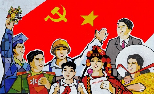 Hệ mục tiêu của chủ nghĩa xã hội Việt Nam được hình thành và phát triển trong thực tiễn 30 năm đổi mới. Nguồn: internet