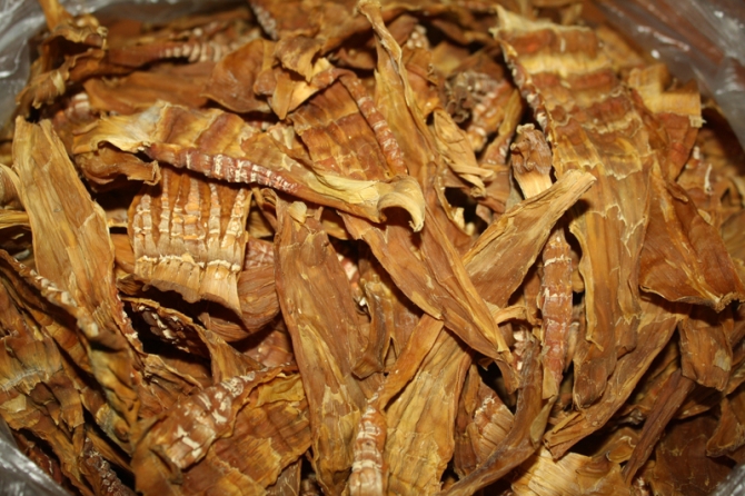 Măng khô là một sản phẩm thực phẩm đặc sản truyền thống thường được sử dụng nhiều trong dịp tết.