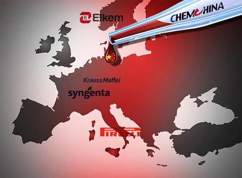 Vụ ChemChina mua lại Syngenta của Thụy Sĩ được coi là vụ thâu tóm lớn nhất của nước này.