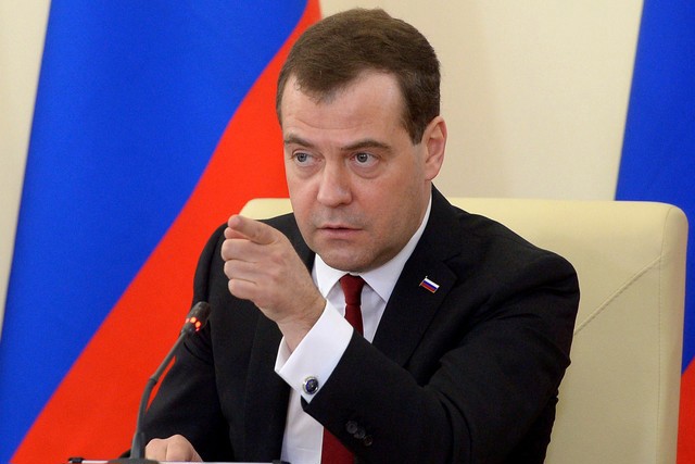 Thủ tướng Nga Dmitry Medvedev. Nguồn: intểnt